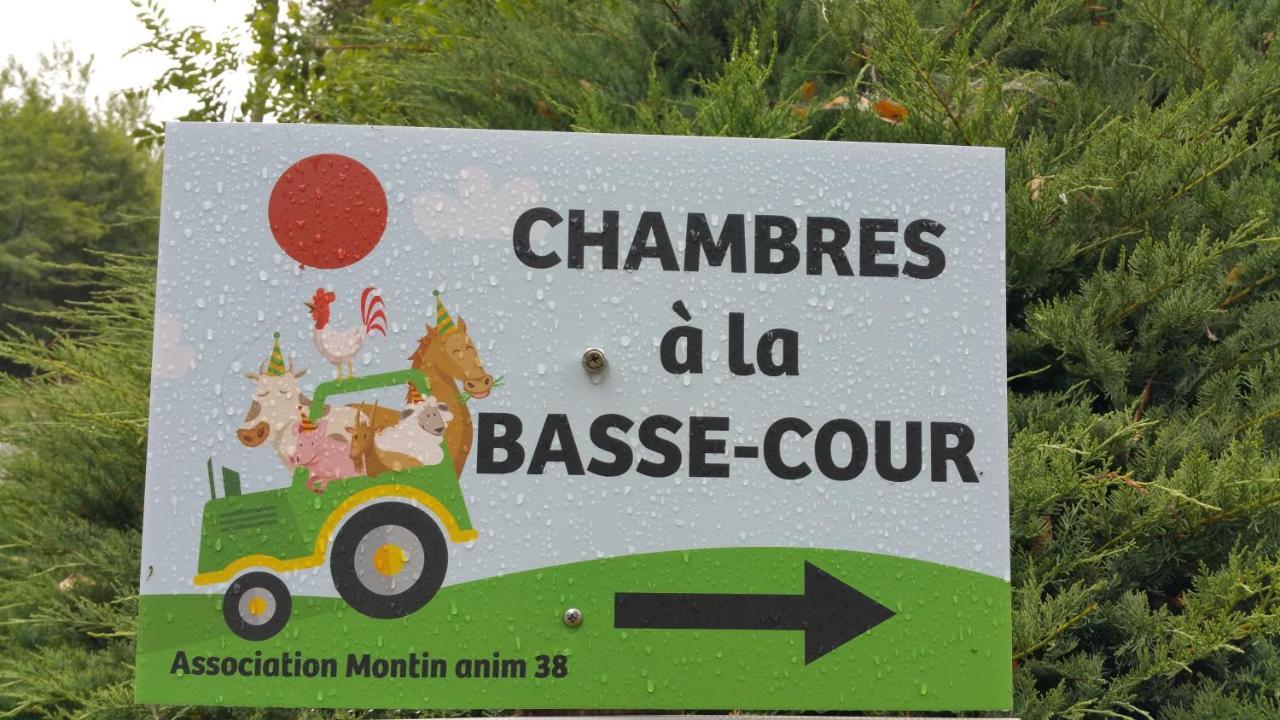 Basse-Cour De Montin Au 256 Chemin De La Rocaille A 38510 Vezeronce Curtin Bed & Breakfast Morestel Luaran gambar